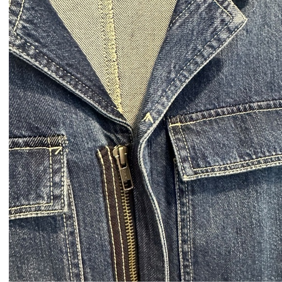 Madewell Denim Jumpsuit Large - Picture 6 of 10